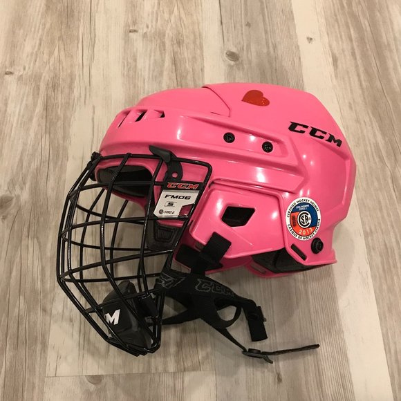 CCM Vector 04 Pink Hockey Helmet - Size S - Picture 2 of 5